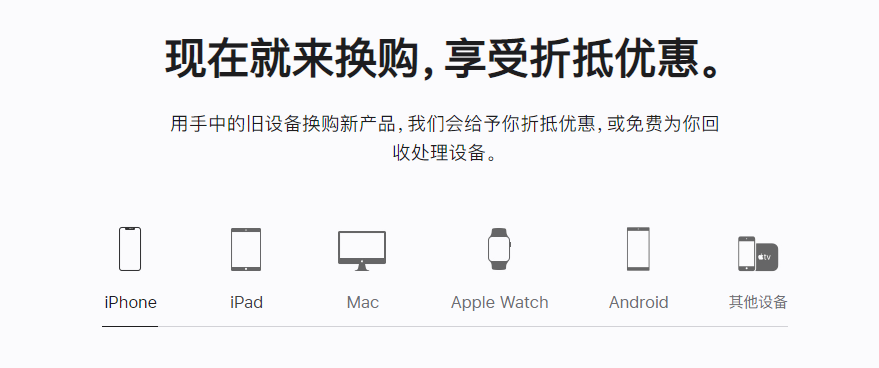 乌拉特前苹果手机维修分享iPhone以旧换新的去处 