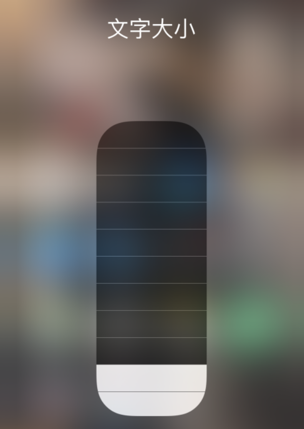 乌拉特前苹果手机维修分享小技巧：在 iPhone 控制中心快速调节字体大小 